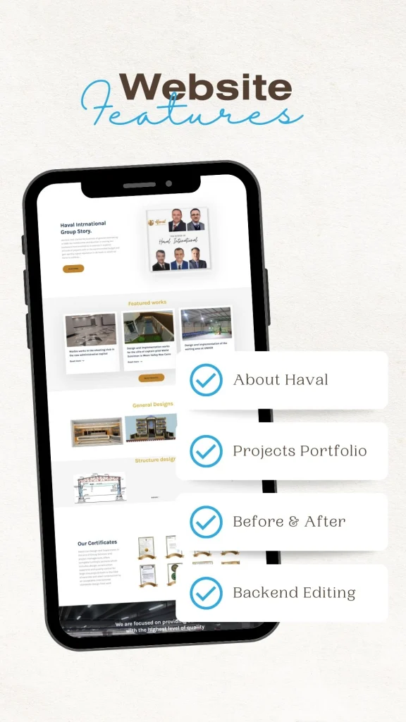 Haval International Contracting Website (3)