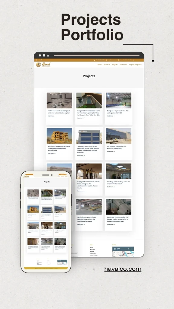 Haval International Contracting Website (6)