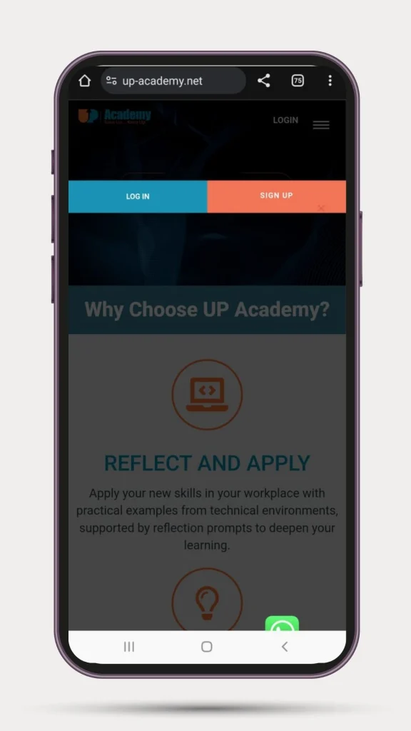 UP Academy LMS Application (7)